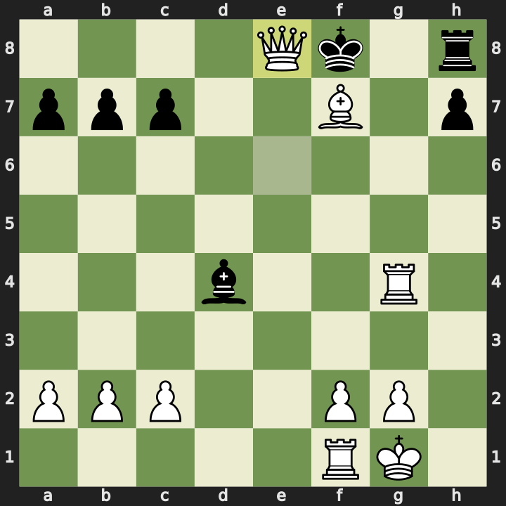After 28. Qe8#