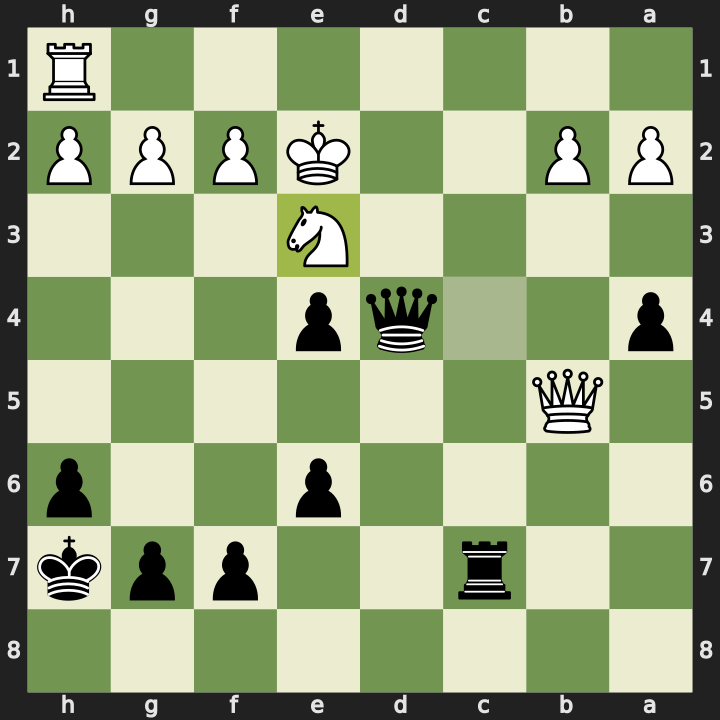 Puzzle position after Ne3