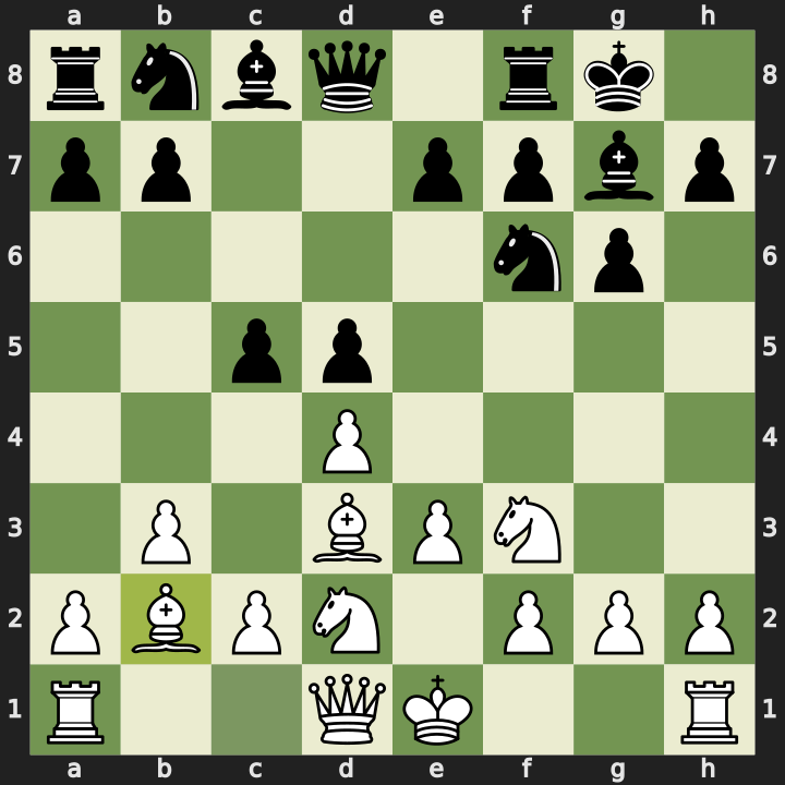 After 7. Bb2
