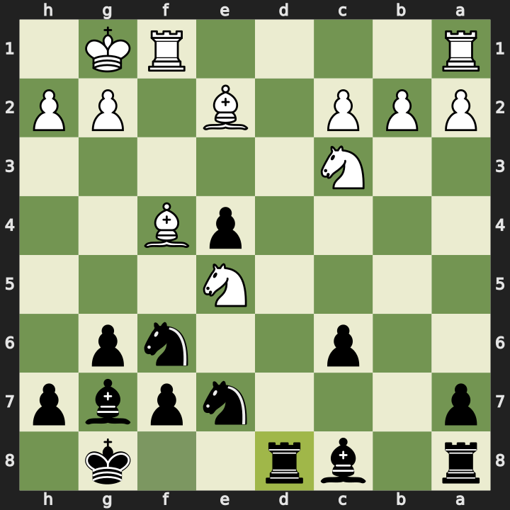 After 14...Rxd8