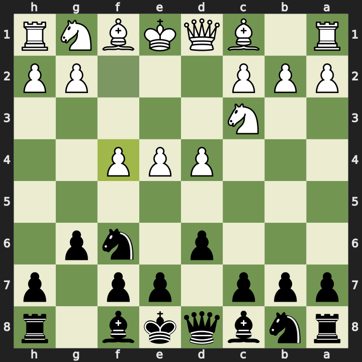 After 4. f4