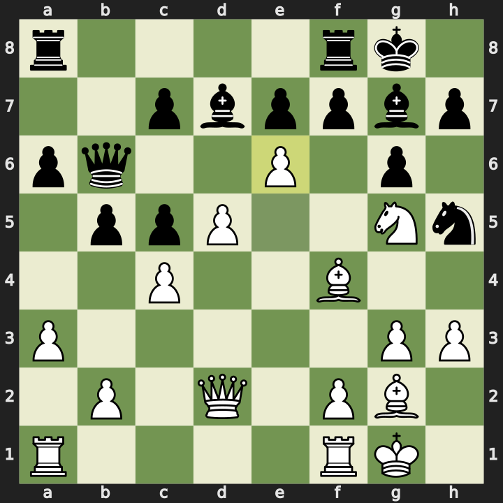 After 19. e6
