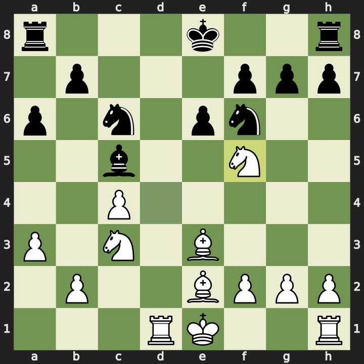 After 13. Nxf5