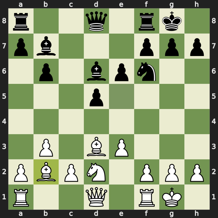 After 13. Bb2