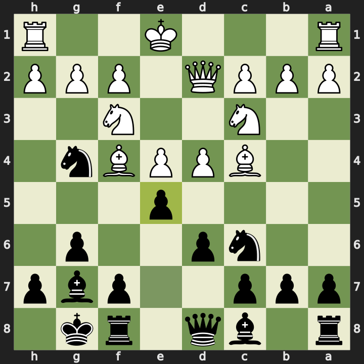After 8...e5