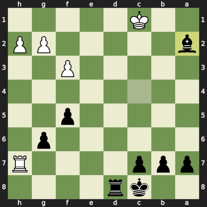 After 24...Bxa2