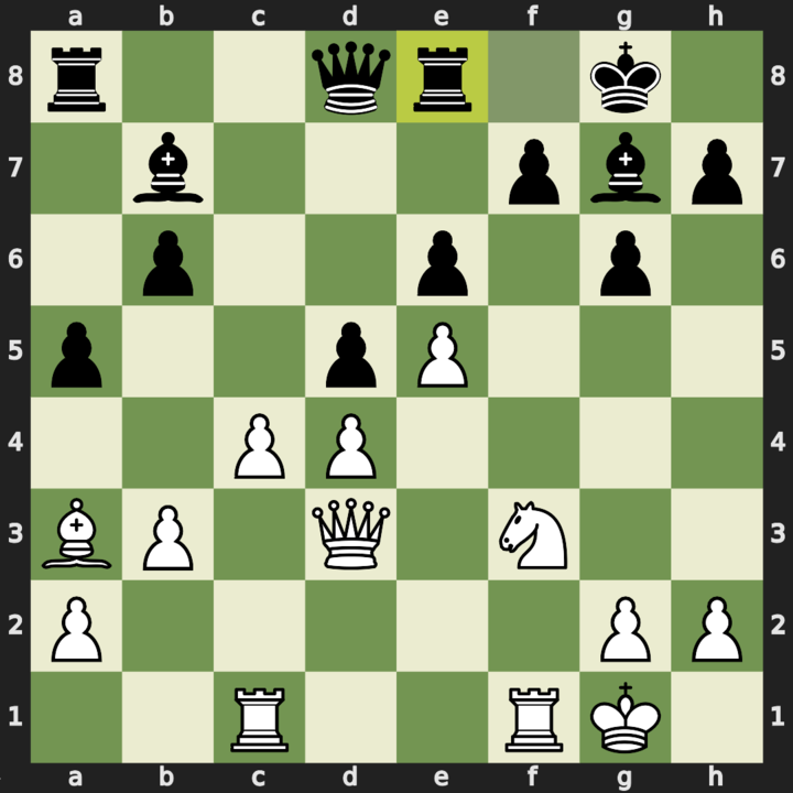 After 18...Re8