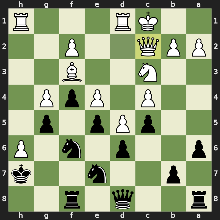 After 23. Qc2