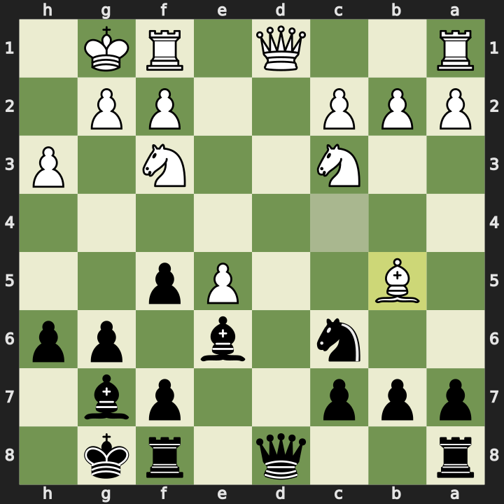 After 12.Bb5