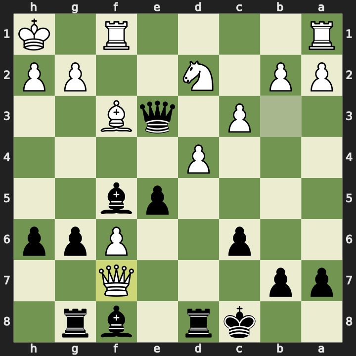 After 19. Qxf7, Black to move