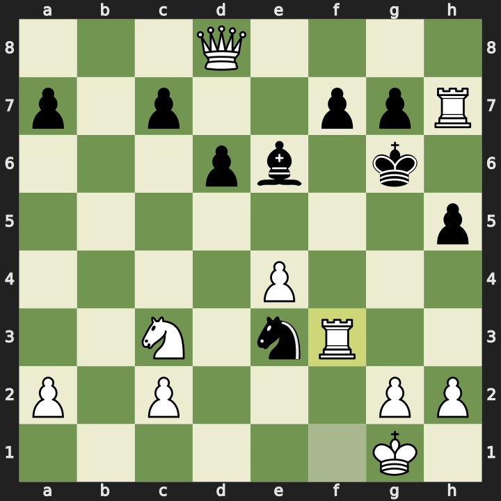 After 23. Rf3