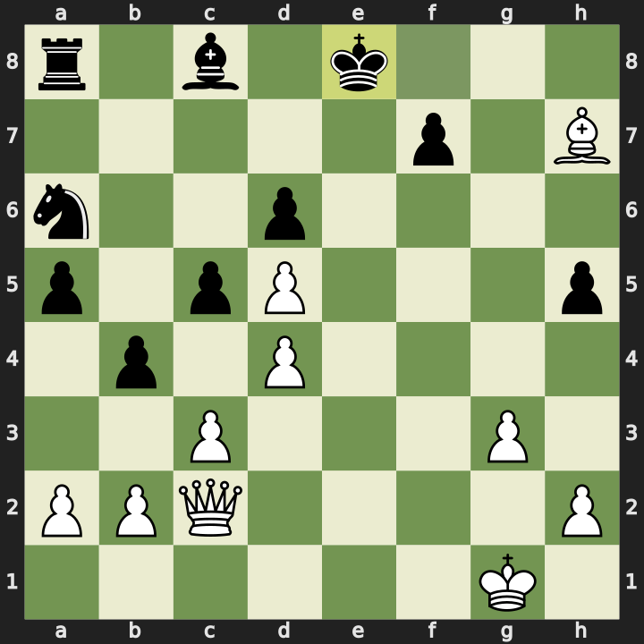 After 25...Kxe8