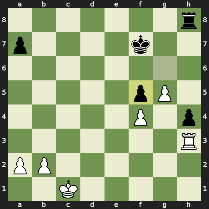 After 34...gxf5