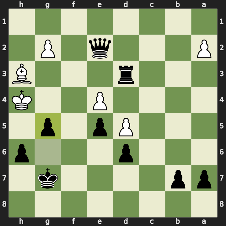 After 29...g5 checkmate