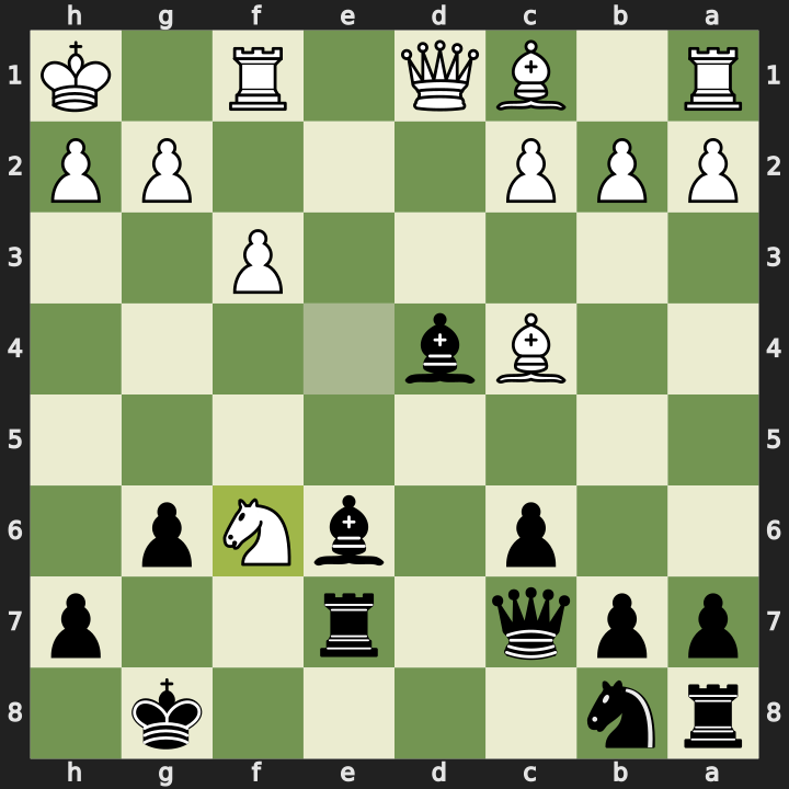 Position after 16. Nf6+