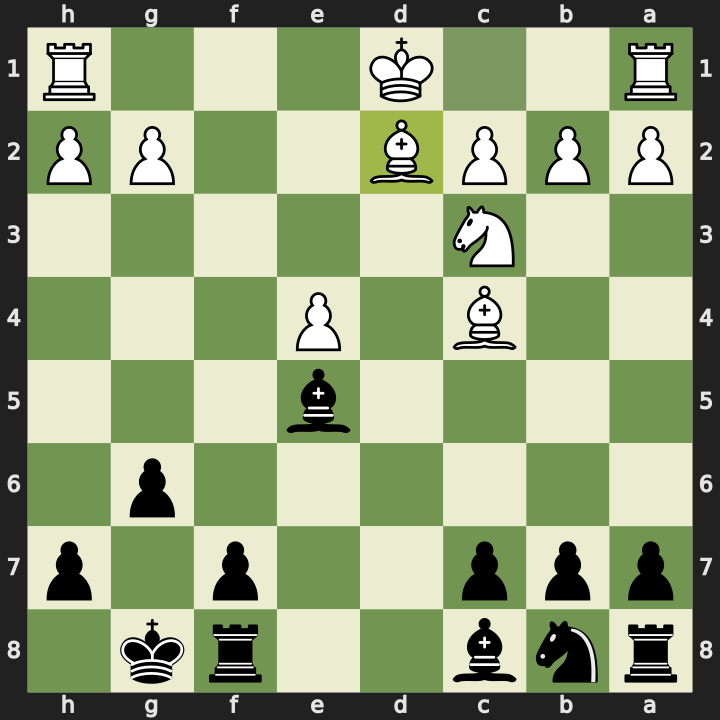Position after 11.Bd2, Black to play