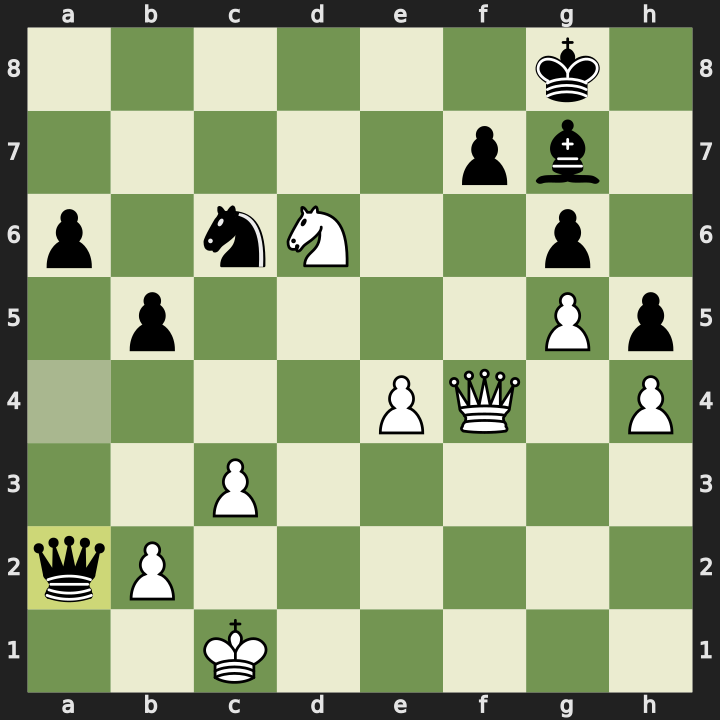 Position after 30...Qxa2, White to play