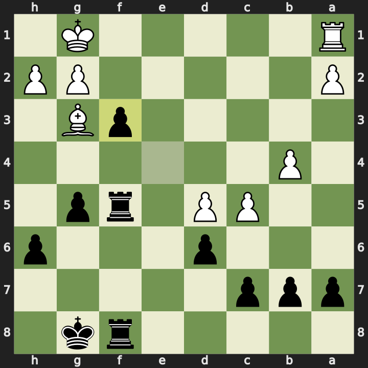 Position after 22.Rxa1, Black to play