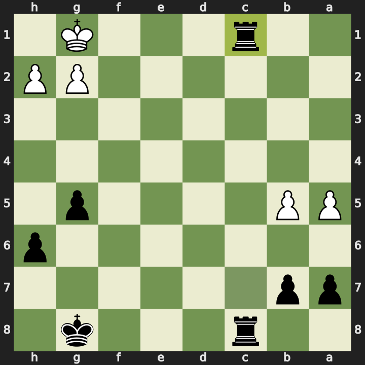 Position after 30...Rxc1+, White to play