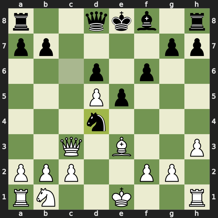 Position after 11...Nd4, White to play