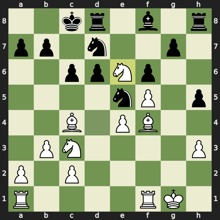 Position after 18.Ne6, Black to play