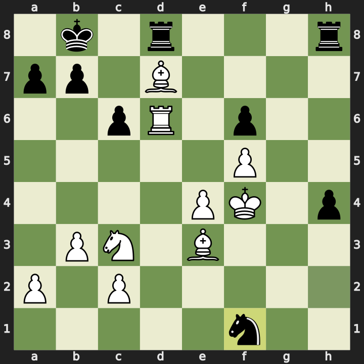 Position after 29...Nxf1, White to play