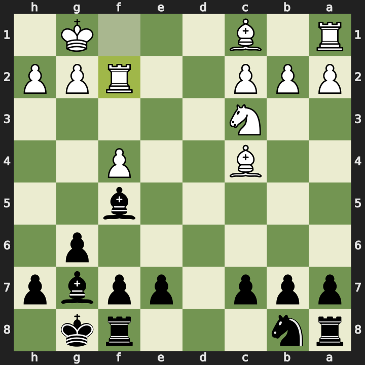 Position after 13.Rf2, Black to play