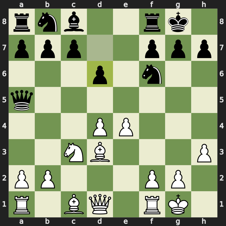 Position after 9...d6, White to play