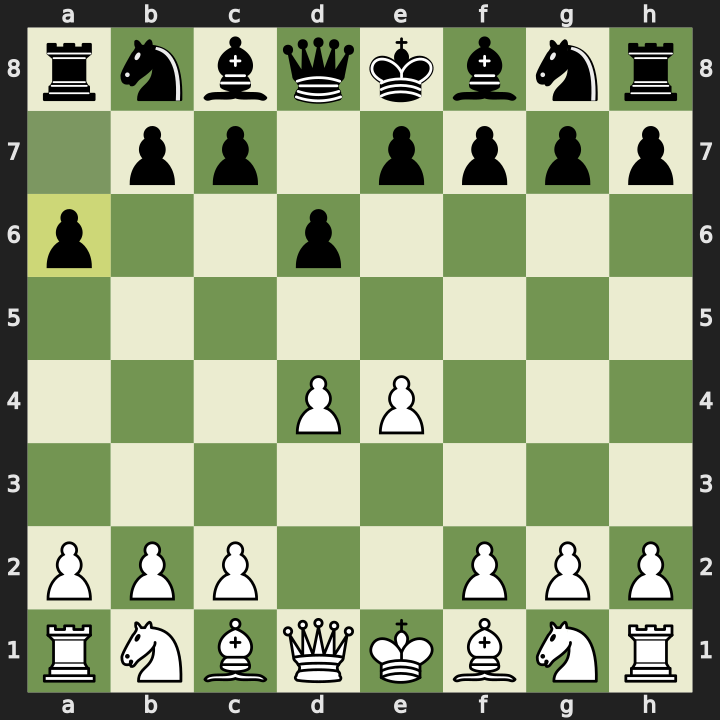 Position after 2...a6, White to play