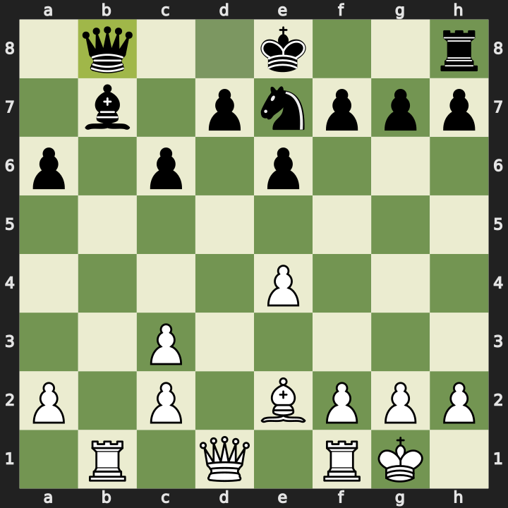 Position after 12...Qxb8, White to play